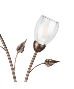 LAMPADA DA TAVOLO 1 LUCE ONLI "GRANDE" BRONZO E14